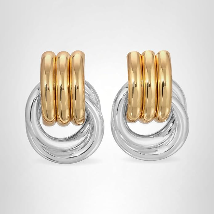 Mini Knot Earrings – Sculptural Twisted Design – Lightweight – By Heaven Mayhem | Amazon (US)