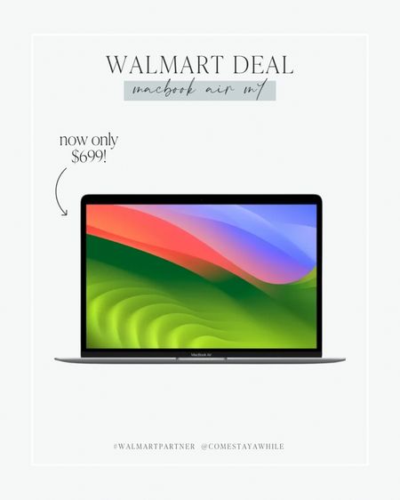 BIG NEWS! You can get the MacBook Air with M1 chip @walmart for only $699. #walmartpartner 

#LTKhome