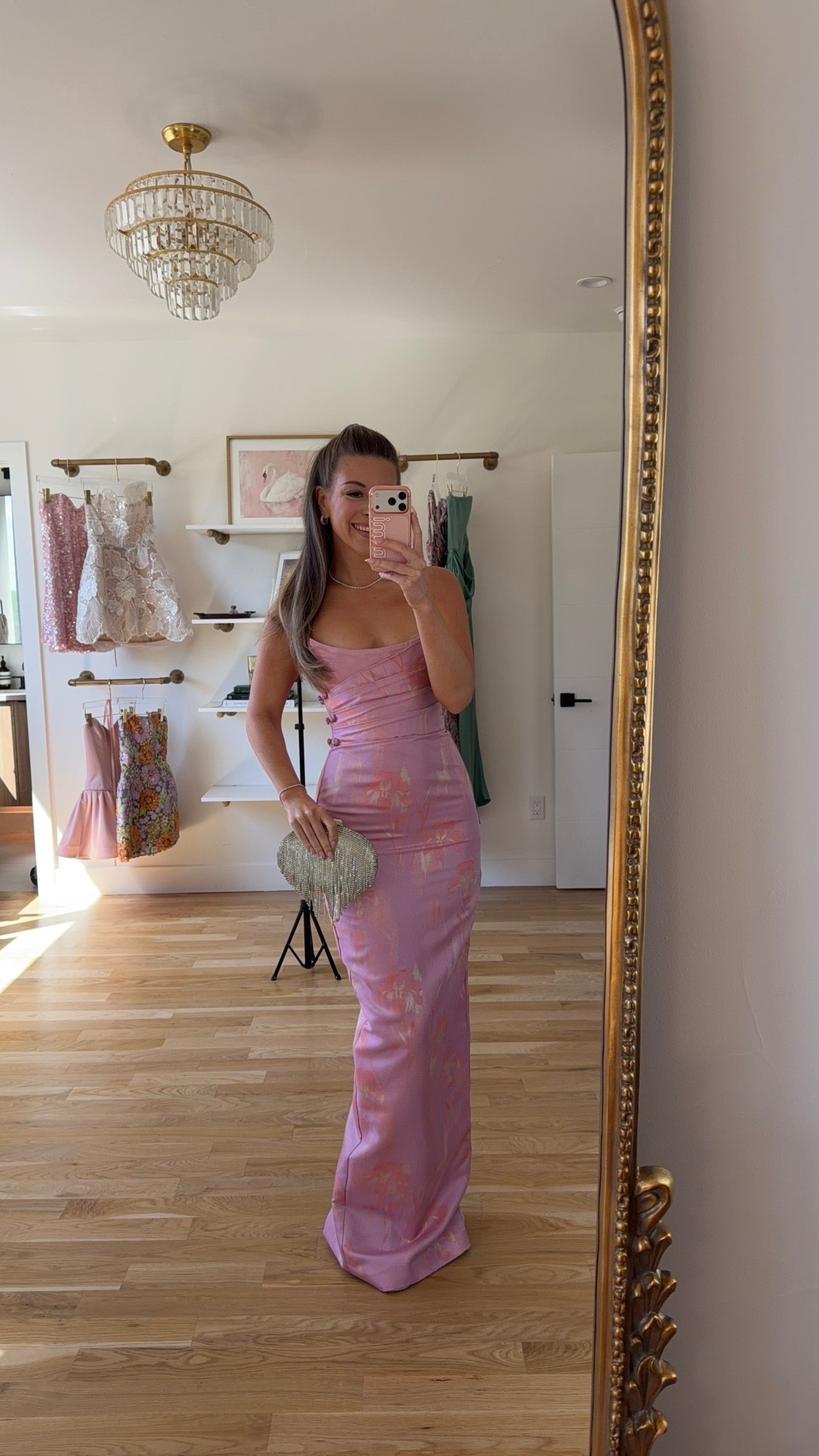 pink floral print gown with a fitted bodice and buttoned side detail fall wedding guest dress for every girl 💍

I’m 5’4” & wearing my usual smalls/2

revolve code: tulip 

fall wedding guest dresses, wedding guest dresses, cocktail dresses, semi-formal dresses, black tie wedding guest dresses, destination wedding guest dresses, garden party dresses, wedding guest outfit ideas, fall dresses, autumn dress

#LTKSeasonal #LTKgrwm #LTKWedding