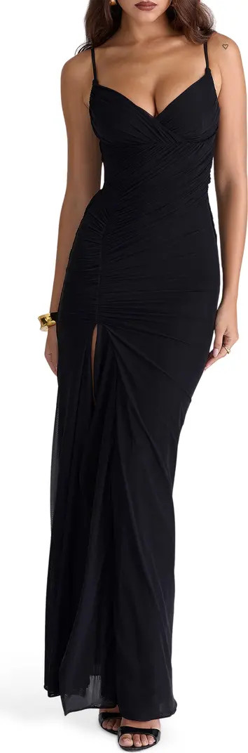 Issey Stretch Mesh Gown | Nordstrom