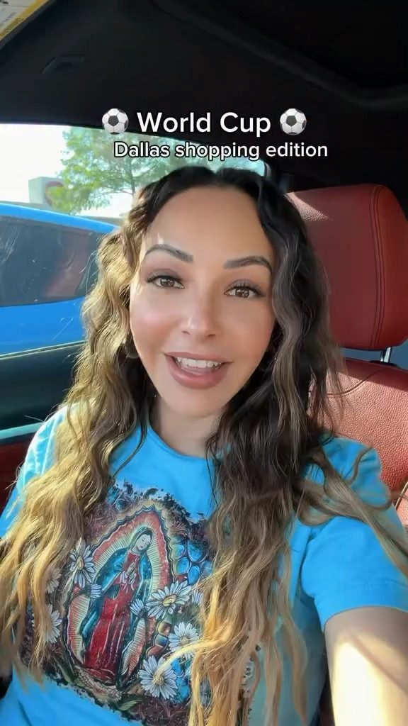 Target seriously understood the assignment with these World Cup tees.👏 Affordable, cute, and perfect for game days, watch parties, or just living your fútbol era. Which one are you picking? 🇺🇸🇲🇽🇦🇷🇧🇷

#WorldCup2026 #TargetFinds #TargetStyle #WorldCupOutfits #SoccerStyle 

@FIFA World Cup @target 
World Cup outfits, Target World Cup tees, FIFA World Cup 2026 outfits, soccer fashion inspo, Target fashion finds, game day outfits, Dallas creator, Latina