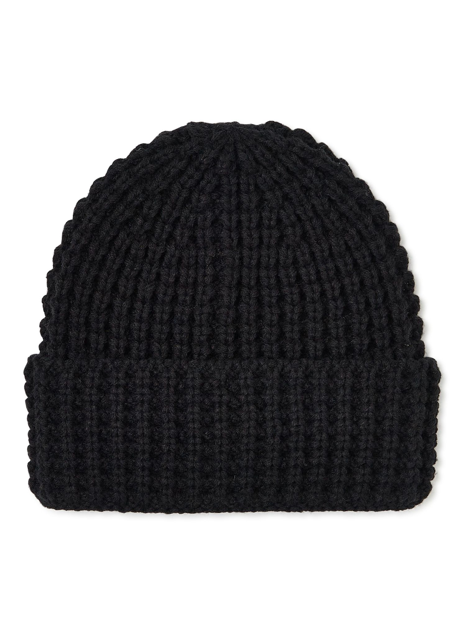 No Boundaries Waffle Knit Fisherman's Beanie - Walmart.com | Walmart (US)