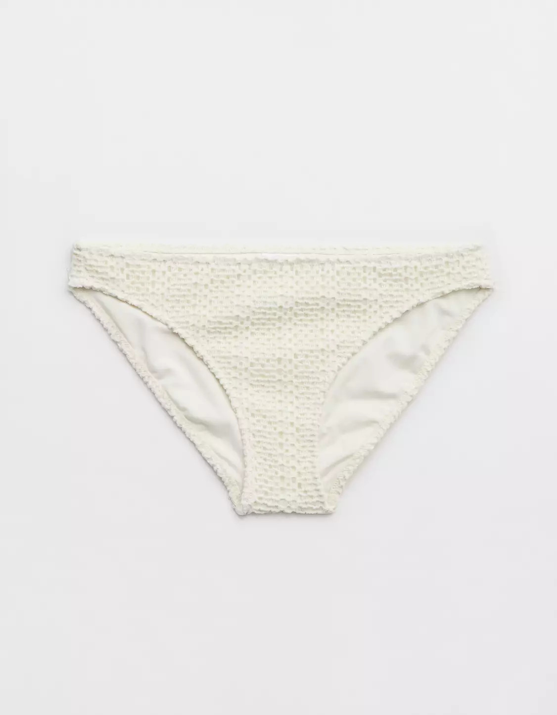 Aerie The Classic Cloudweave Crochet Bikini Bottom | American Eagle Outfitters (US & CA)
