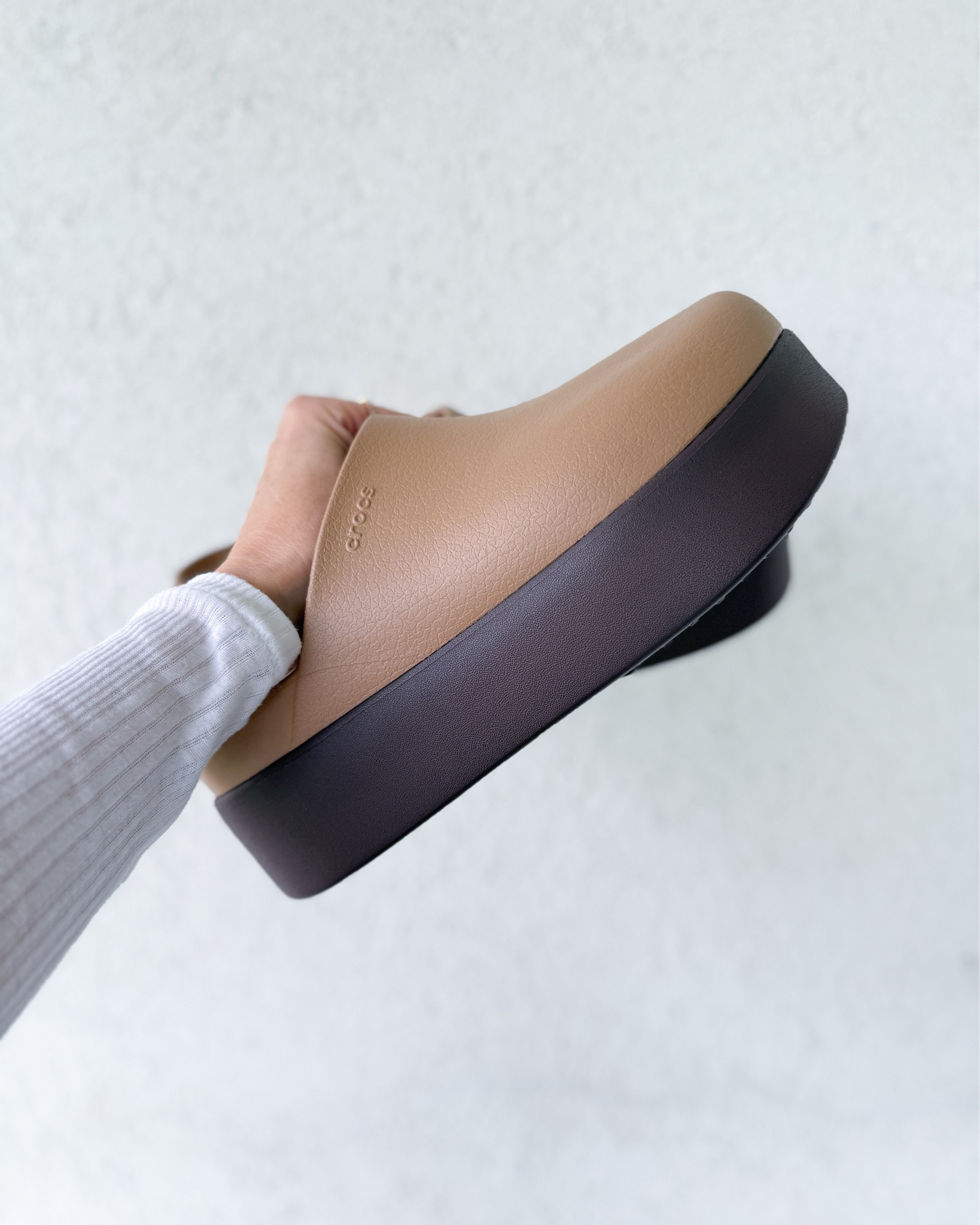 These Crocs Dylan Clogs deserve their moment! They’re that perfect mix of comfy + stylish. The sculpted platform gives them that elevated look while still feeling lightweight & easy to wear. I’ve been throwing them on with sweats, jeans, & even leggings for errands or casual days. TTS & such a fun fall neutral. Also available in a cozy faux furn lined option tagged. 

crocs dylan clogs – platform crocs – crocs outfit ideas – crocs fall fashion – comfy casual shoes – neutral crocs style – everyday outfit crocs – crocs clogs women – capsule wardrobe shoes – cozy fall outfit – crocs styling ideas – crocs platform shoes – minimalist fall style – crocs trend 2025 – street style crocs

#LTKShoeCrush #LTKActive #LTKStyleTip