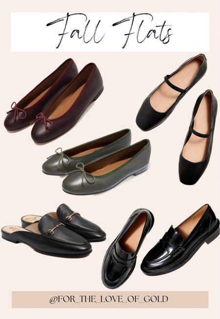Fall flat favorites!

Fall flats
Fall shoes
Fall outfits 
Ballet flats
Loafers
Mary janes
Slides
Mules
Olive green
Burgundy
Silver

#LTKfindsunder100 #LTKstyletip #LTKshoecrush