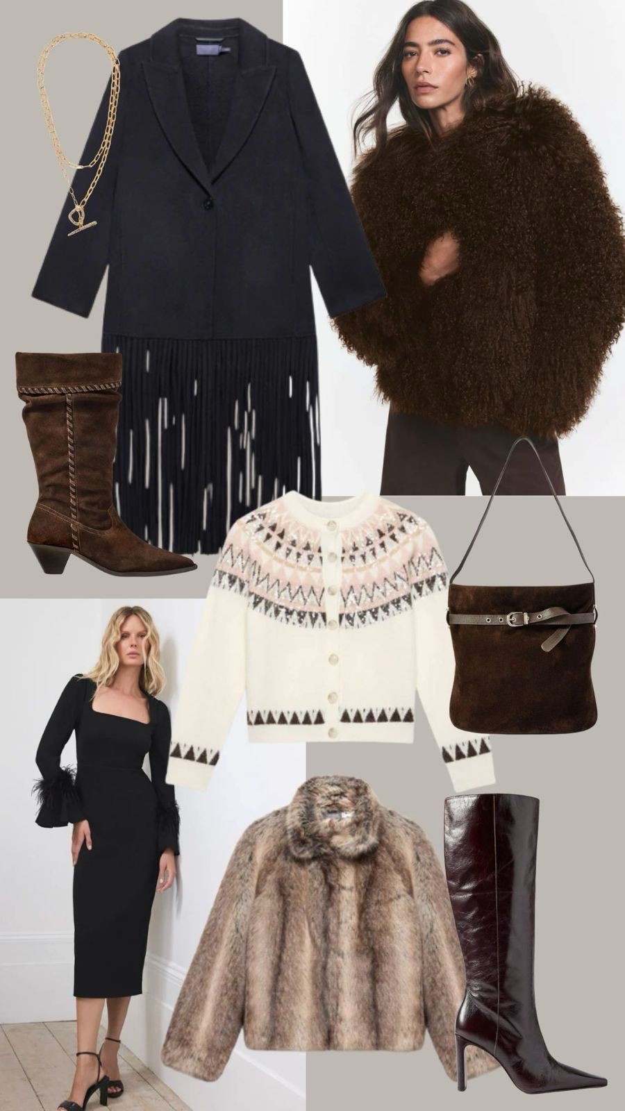 My Mint Velvet Cyber Week Sale Picks 🖤 which has a code BF20 on site for 20% your order! 

Winter Style, Winter Outfit, Winter Outfit Inspiration, Party wear, Party, Christmas Party Outfit, Party Season, Knitwear, Suede Bag, Black Dress, Fur Coat 


#LTKCyberWeek #LTKwinter #LTKuk