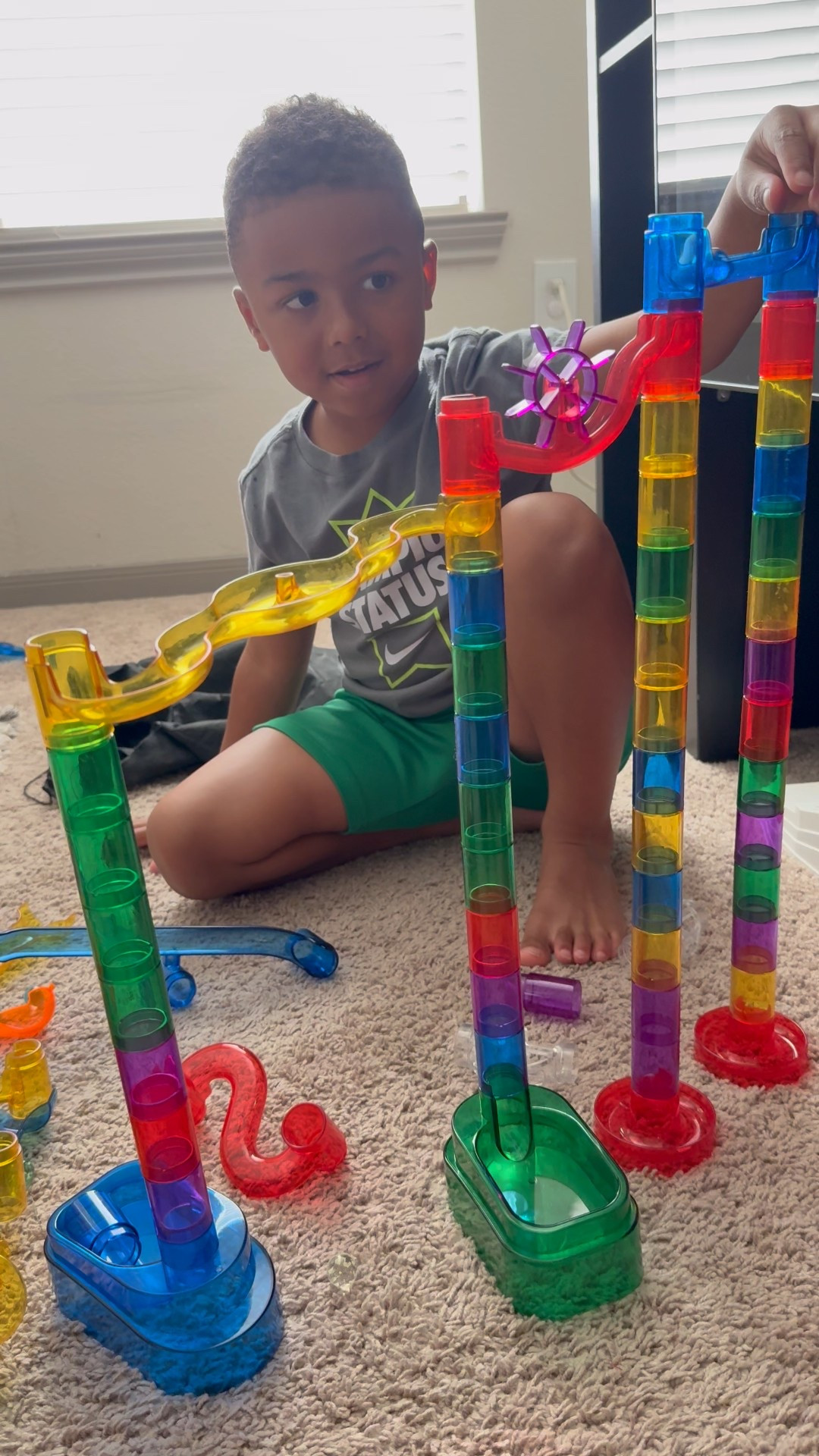 Jared loves this marble run toy! Comes with tons of pieces and keeps him busy building different runs. 

Kids Toys 
Interactive Toys for Kids 
Toys for Boys 
Birthday Gifts for Kids 
5 year old gifts 
5 year old toys 
Amazon Toys 
Amazon Gifts for Kids 
Marble Run Toys 
Little Boy Toys 
Activities for Kids 
Amazon Finds for Kids 
STEM toys 
Building Blocks 
Building Toys for Kids 

#LTKFindsUnder50 #LTKKids #LTKFamily