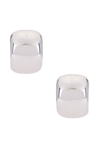 Natalie B Jewelry Devyn Hoop in Silver from Revolve.com | Revolve Clothing (Global)