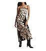 Felcia Women's Elegant Floral Long Dress Summer Strapless Backless Tube Dress Casual Party Beach ... | Amazon (UK)