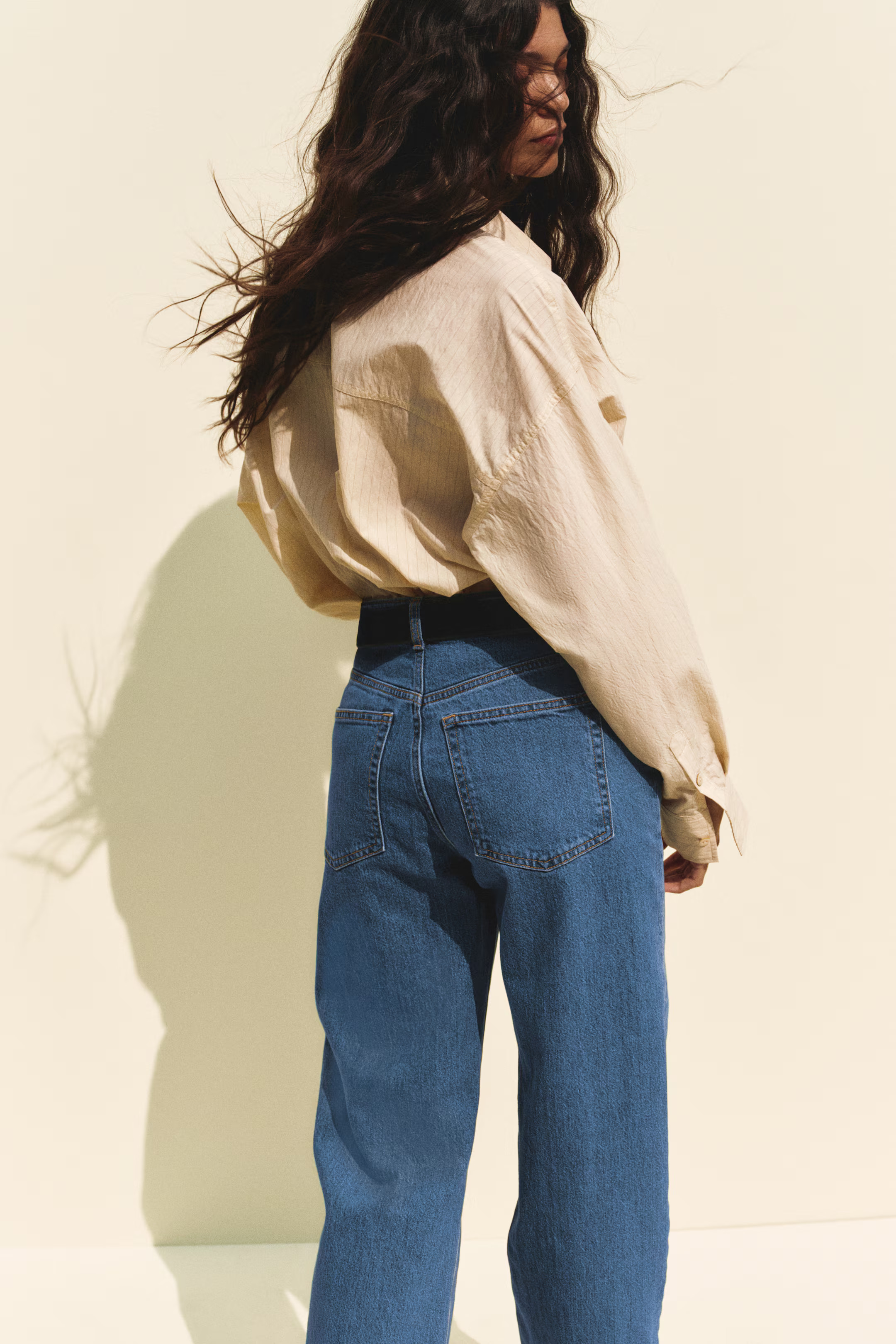 Wide High Jeans | H&M (UK, MY, IN, SG, PH, TW, HK)