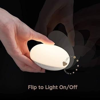Anico EASZZZ Baby Night Light, Nursery Night Lamp for Breastfeeding, Soft BPA Free Silicone Touch... | Amazon (US)
