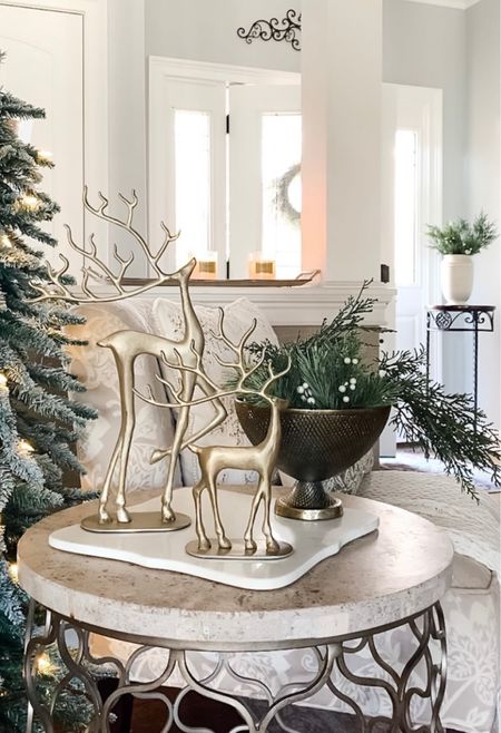 Back in stock! Shop early for my best selling brass reindeer from last Christmas, holiday season!  I loved styling them around my home! Also available in a dark bronze. From Pottery Barn. 

#LTKSeasonal #LTKhome #LTKunder50