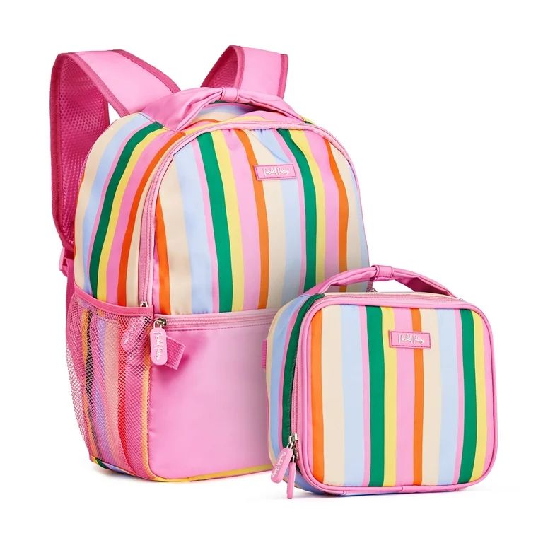 Backpack And Insulated Lunchbox Set, Packed Party 'Stripe Up The Fun', Multi-Color Stripe, 17 x 1... | Walmart (US)