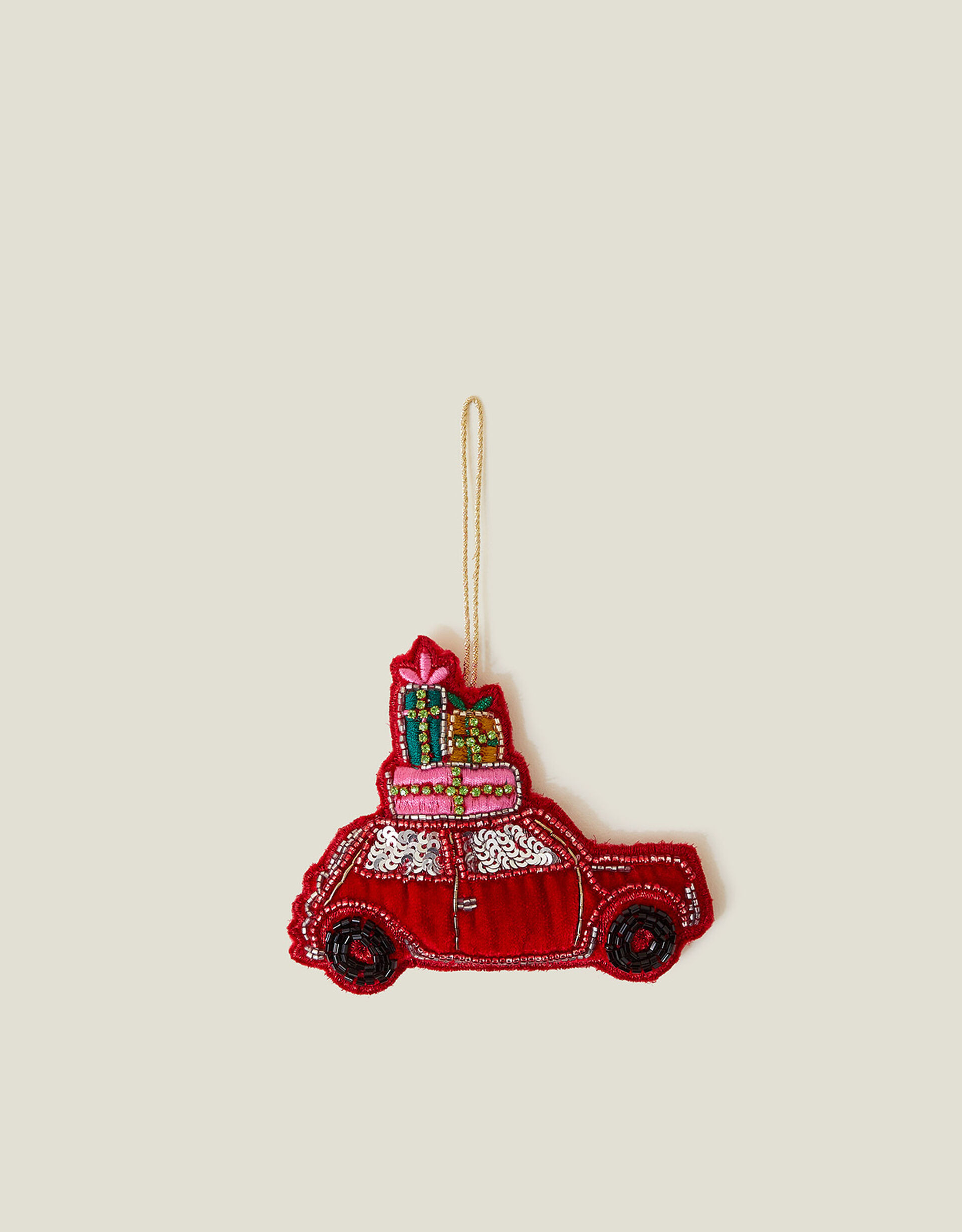 Velvet Car Christmas Tree Decoration | Accessorize (Global)