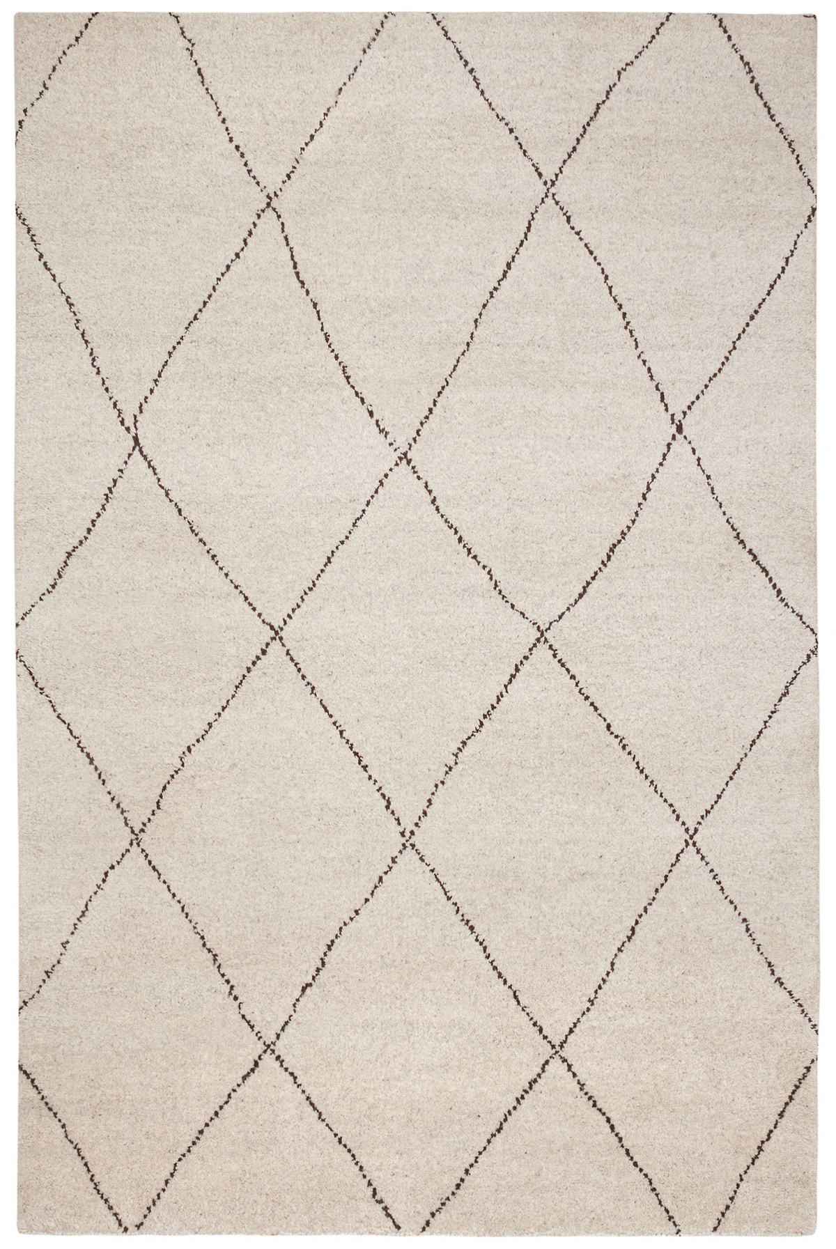 Numa Charcoal Hand Knotted Rug | Dash &amp; Albert | Annie Selke