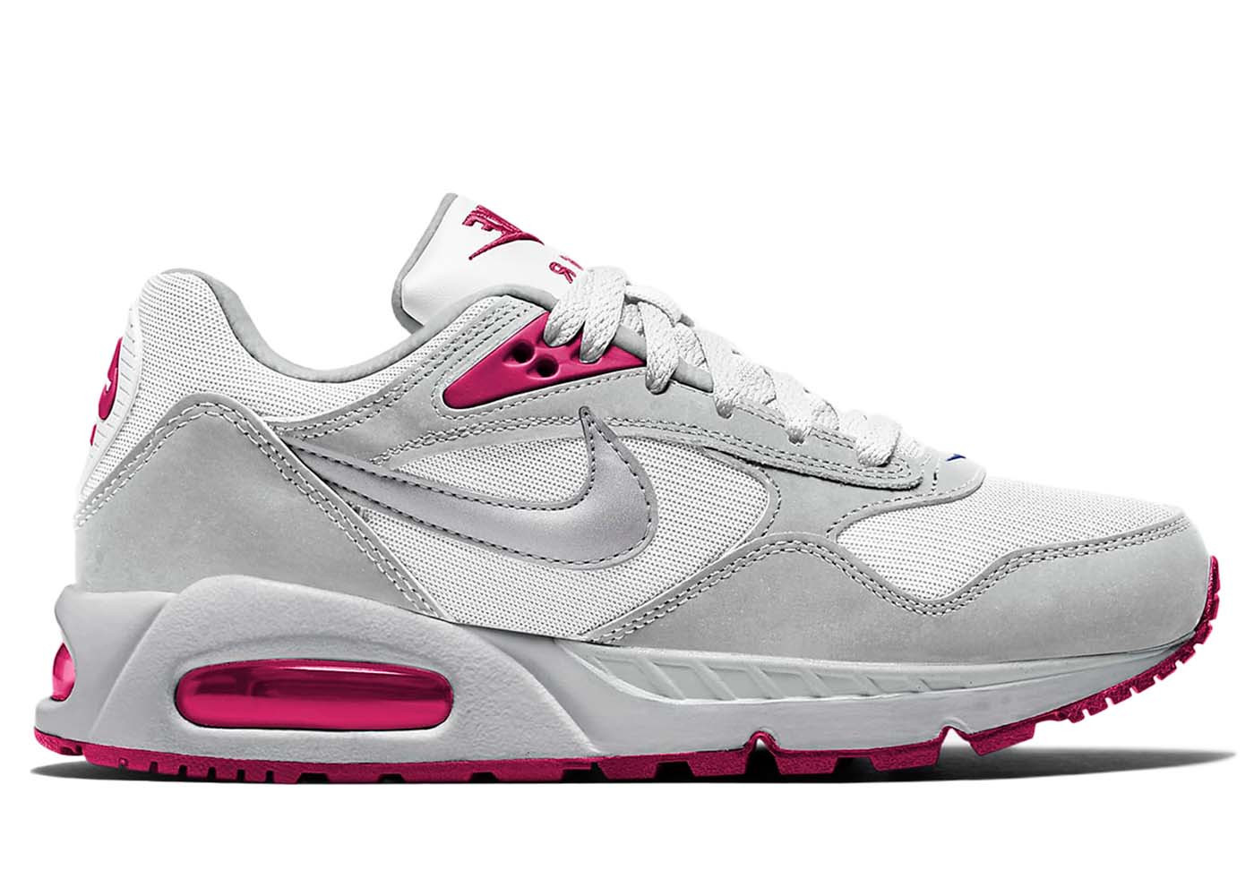 Nike Air Max Correlate (Women's) Sneakers in White/Strata Grey/Sport Fuchsia | StockX