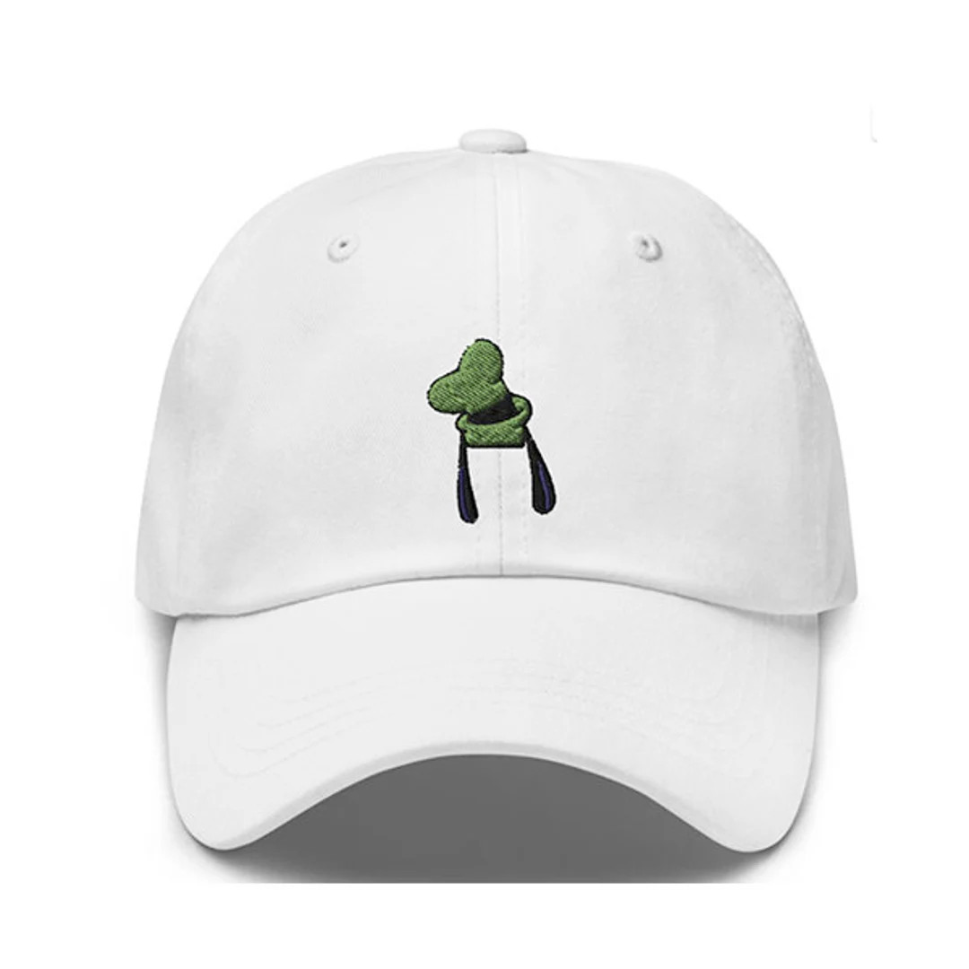 Goofy Hat And Ears Embroidered Hat - "Dad Hat" Style - 5 Colors - Theme Park Hat - Goofy Hat - Ma... | Etsy (US)