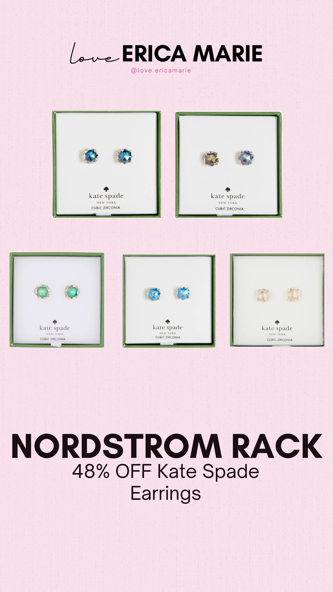 Looking for the perfect gift for her or a Mother’s Day gift? These Kate Spade earrings are a must-have. They’re 48% off and come in the prettiest colors. Such a great jewelry gift for moms, girlfriends, or yourself.

#katespadeearrings #mothersdaygiftideas #jewelrygiftforher #affordabledesignerjewelry #womensearrings #giftideasformom #fashio jewelry #cuteearrings 

 #LTKootd #LTKSaleAlert