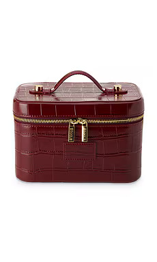 ETOILE COLLECTIVE x REVOLVE Mini Vanity Case in Burgundy Croc from Revolve.com | Revolve Clothing (Global)