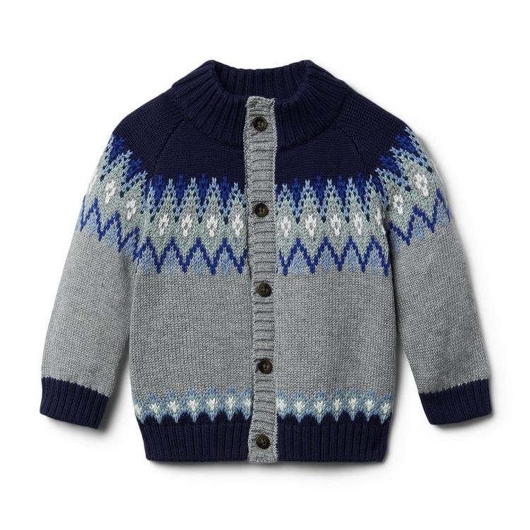 Baby Fair Isle Cardigan | Janie and Jack