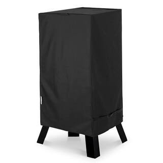 Dustproof Waterproof 420D Black PU Coated Grill Cover | The Home Depot