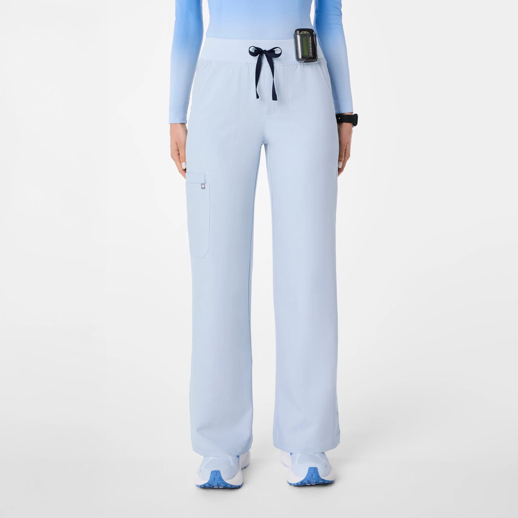 High Waisted Isabel Wide Leg Scrub Pants | FIGS