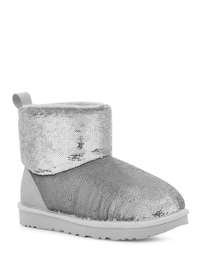 Women's Classic Mini Mirror Ball Pull On Cold Weather Boots | Bloomingdale's (US)