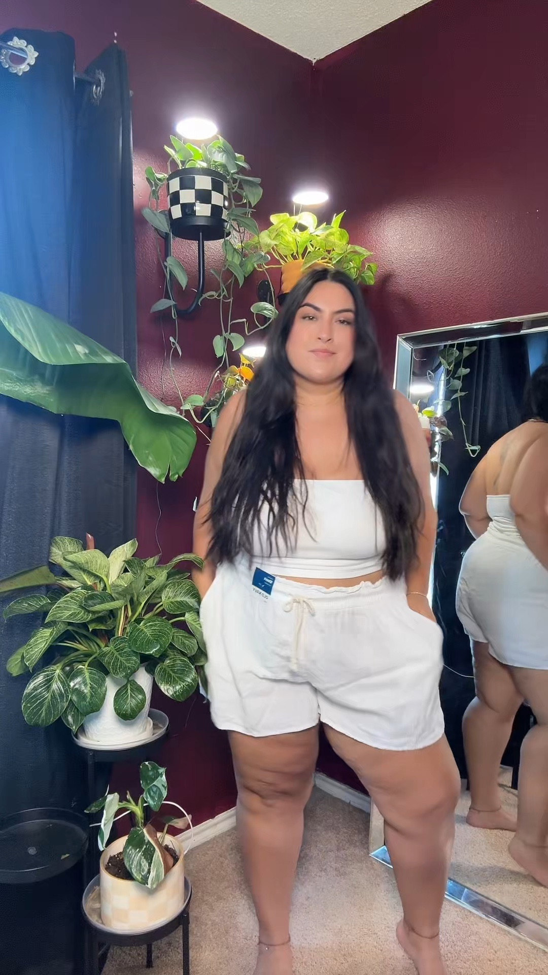 Everyone needs a comfortable pair of white shorts! 

#LTKootd #LTKPlusSize #LTKmomlife