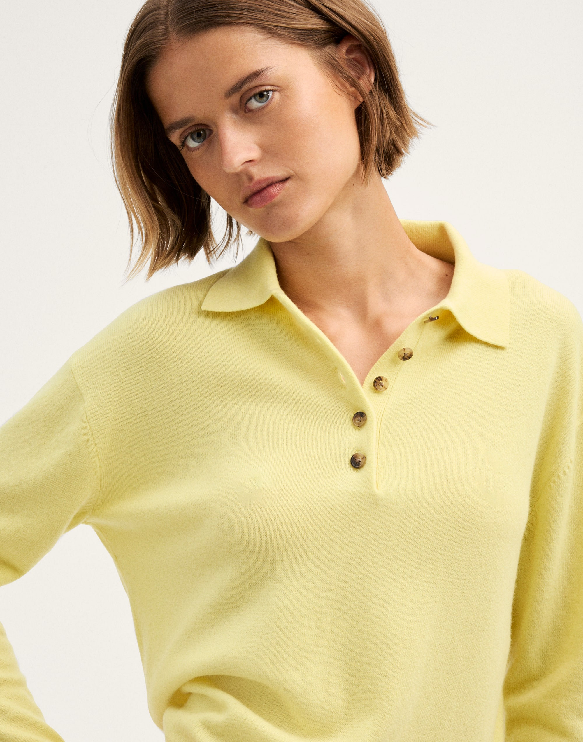 Polo Sweater in SoftWool | Madewell