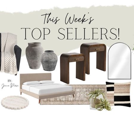 Here are the top sellers that you all are loving this week! 😍💕 #ltkhome #homedecor #rusticmodern #decorideas #livingroom 

#LTKhome
