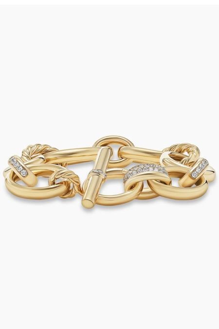 DY Mercer™ Chain Bracelet
David Yurman 18K Yellow Gold with Diamonds, 25mm Mob Wife Aesthetic | Gold Bracelet | Chain Bracelet | Spring 2024 Jewelry Trends DY Mercer™ Collection for Women




#LTKGiftGuide #LTKover40 #LTKMostLoved