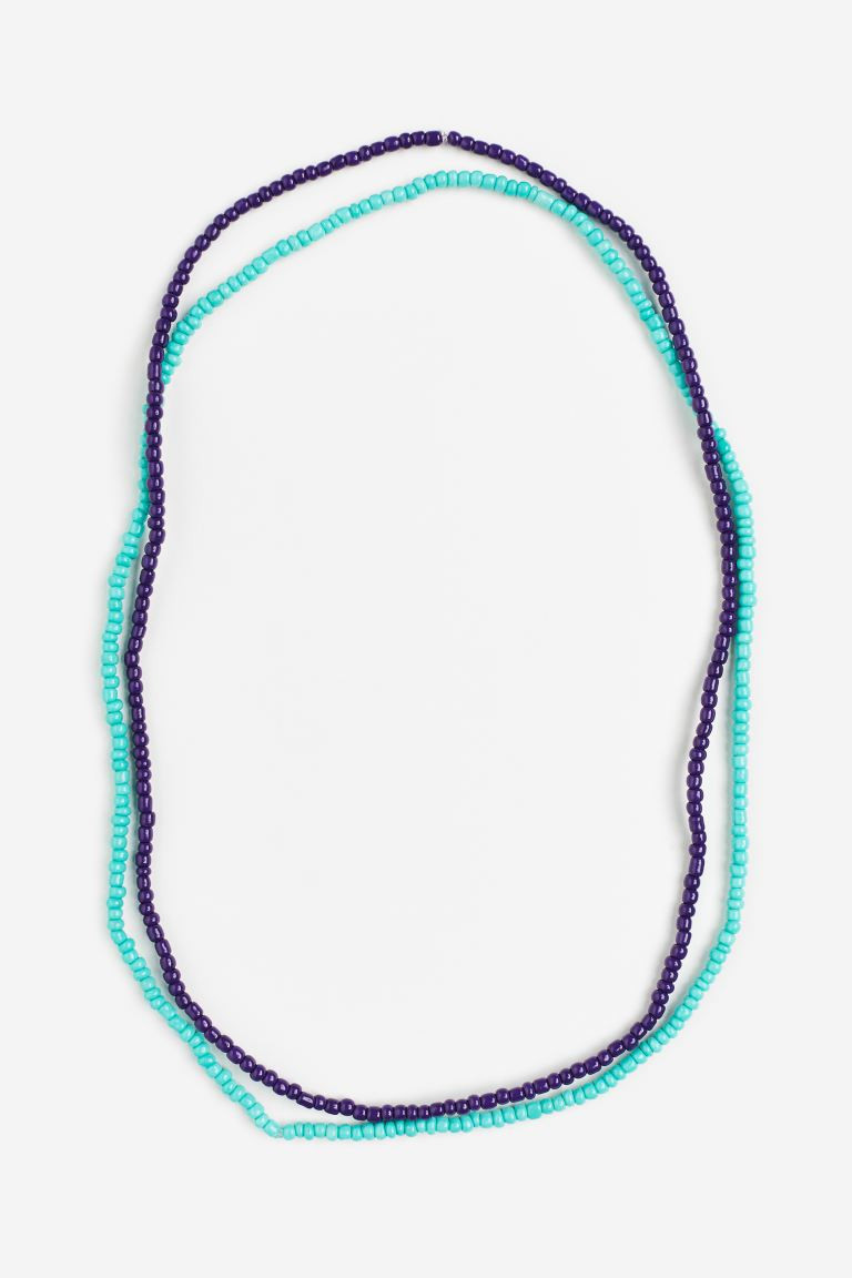 2-pack Beaded Necklaces | H&M (US + CA)