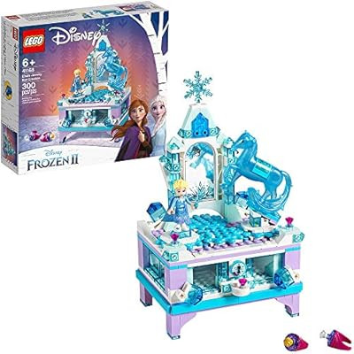 LEGO Disney Frozen II Elsa’s Jewelry Box Creation 41168 Disney Jewelry Box Building Kit with El... | Amazon (US)