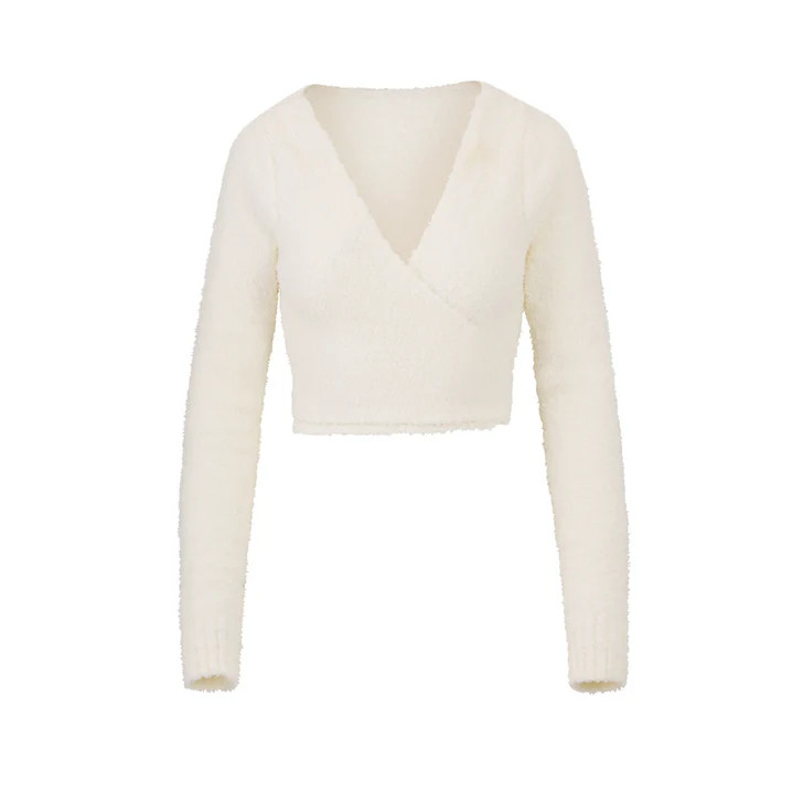 COZY KNIT WRAP TOP | SKIMS (US)