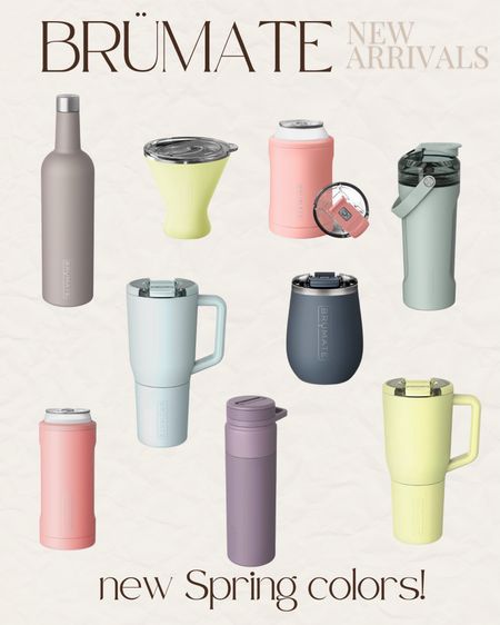 Brümate new spring arrivals! Tons of new colors & stainless steel bottles available 

#LTKfindsunder50 #LTKSeasonal #LTKfamily