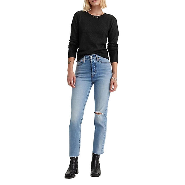 Women's Levi's Wedgie Slim Fit Straight Jeans Night Sight 29 28 | Scheels