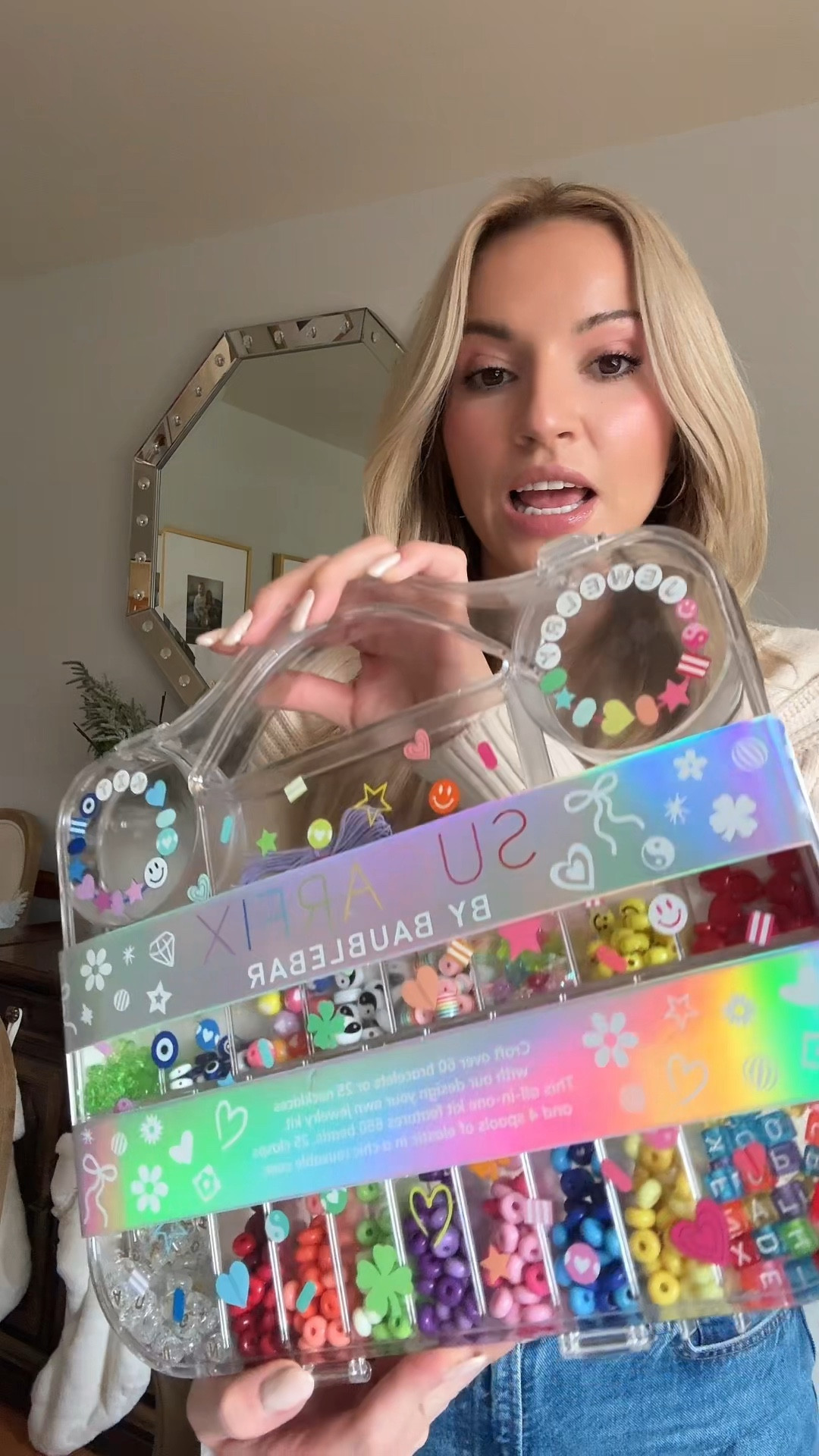 Girls Holiday Gift Guide Christmas Gift bracelet making kit baublebar sugar fix charm kit for bags shoelace kit diy little girls creative 

#LTKGiftGuide #LTKFindsUnder50 #LTKKids