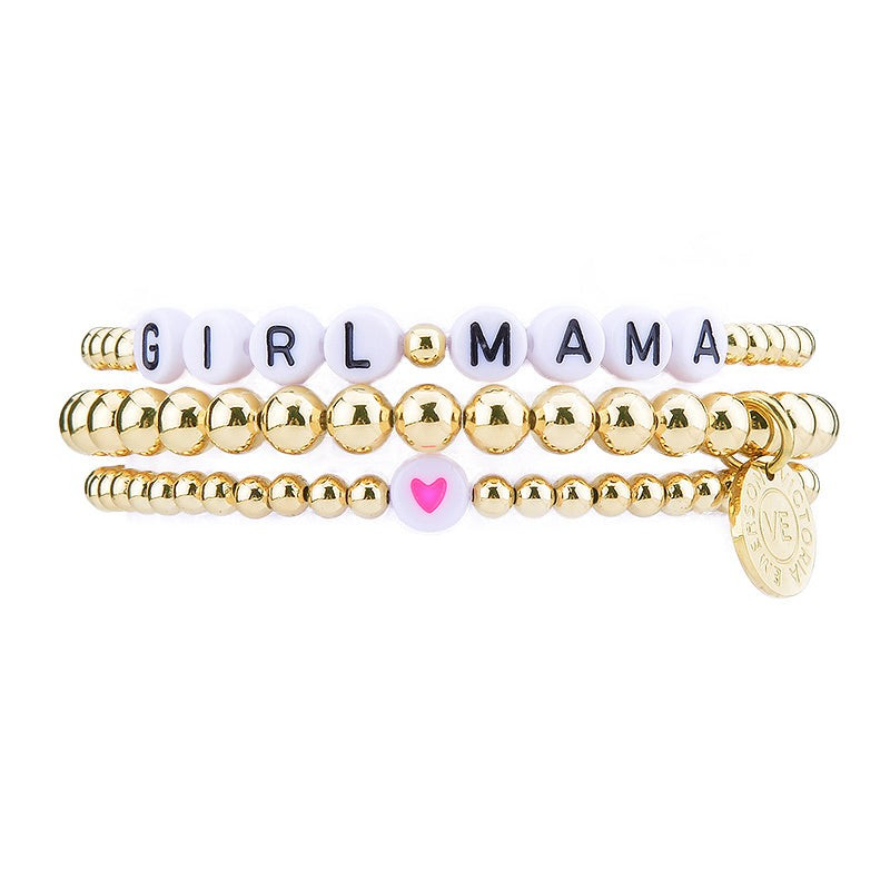 Girl Mama Stacking Bracelet Set | Victoria Emerson