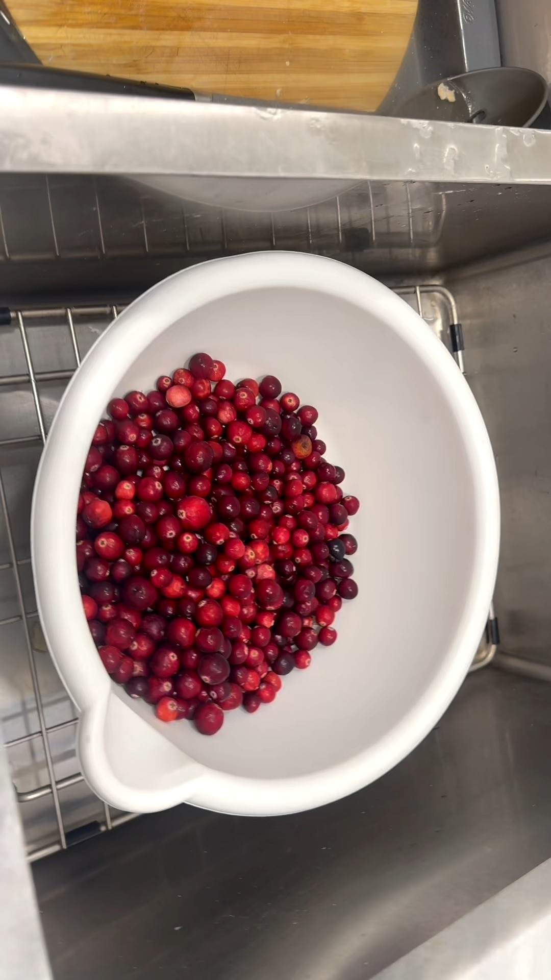 If you do NOT like the “jelly” out of a can cranberry sauce, then this post might just be for you! 

1 bag fresh Cranberries (approx 2 c)
1 c of Water
1/2 c Honey
1/2 c Monk Fruit Sugar
1/2 Orange Zest 
1/8 tsp Cinnamon (optional)

Bring to a boil. Boil 2-3 minutes continually stirring. Reduce heat to simmer for 7 minutes. Use a potato masher or blend depending on texture you want. Let cool, the refrigerate. Keeps 1-2 weeks I f fridge. 

#liketkit #ltkeats #ltkrecipes #ltkfoodie #ltkhome #ltkseasonal

#LTKHoliday #LTKSeasonal #LTKfoodie