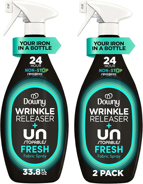 Downy Wrinkle Releaser Spray, All In One Wrinkle Release Spray, Odor Eliminator, Static Remover, ... | Amazon (US)
