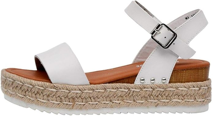 CUSHIONAIRE Women's Melissa Espadrille Wedge Sandal | Amazon (US)