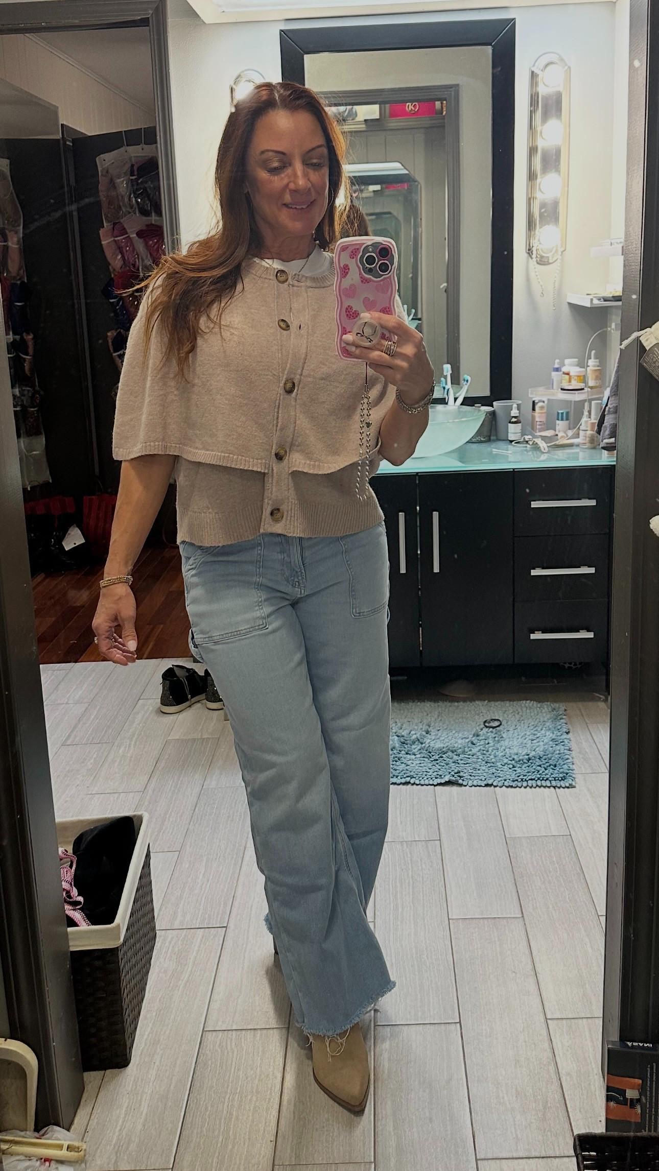 Warm enough to feel cozy, light enough to survive a hot flash. This Amazon cardigan is a 50‑and‑fabulous essential. 

 #LTKootd #LTKSeasonal #LTKOver40