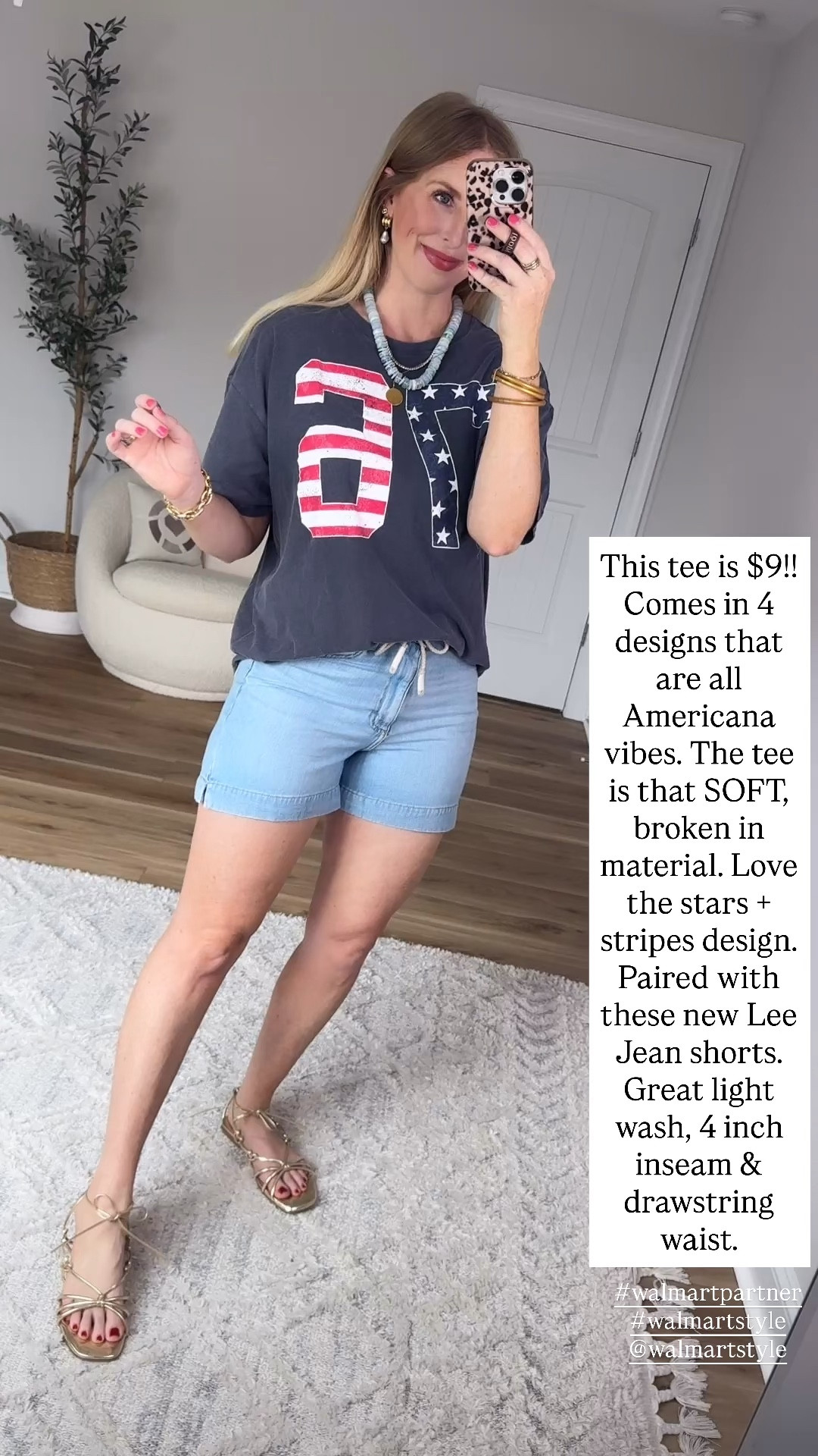 Weekend Walmart Wins try-on
Graphic tee- small, runs a little oversized 
4 in inseam shorts- runs small through hips/thighs! Size up 1-2 sizes if you want a looser fit there 

#walmartpartner #walmartstyle @walmartstyle

#LTKootd #LTKmomlife