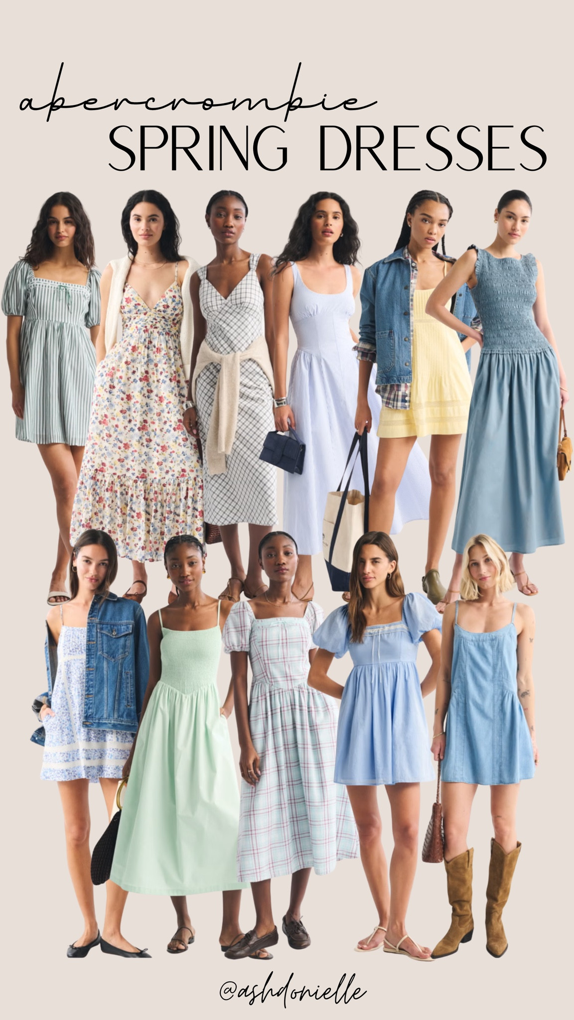 Abercrombie spring dresses

lightweight knit sweaters
spring denim and relaxed jeans
breezy midi skirts
neutral layering basics
casual linen tops
everyday spring dresses
cropped jackets and shackets
soft pastel color palette
comfortable flats and sneakers
effortless warm-weather outfits

#LTKSaleAlert #LTKootd #LTKSeasonal