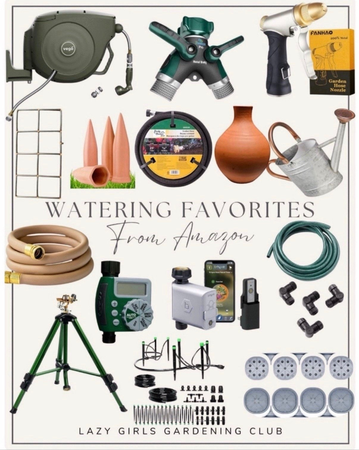 My go-to watering favorites! I have the soaker hoses, timers, and drip kit—and I love them all! They make keeping my garden hydrated so much easier.

#LTKSaleAlert #LTKHome #LTKSeasonal