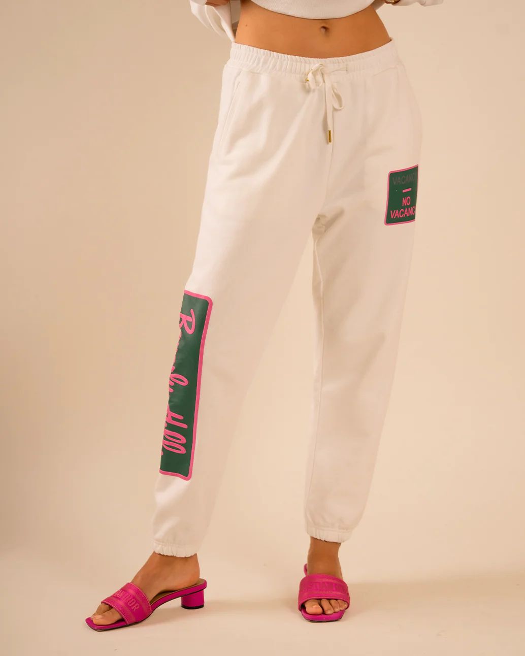 Classic Sweatpant Beverly Hills White | Care Tucker