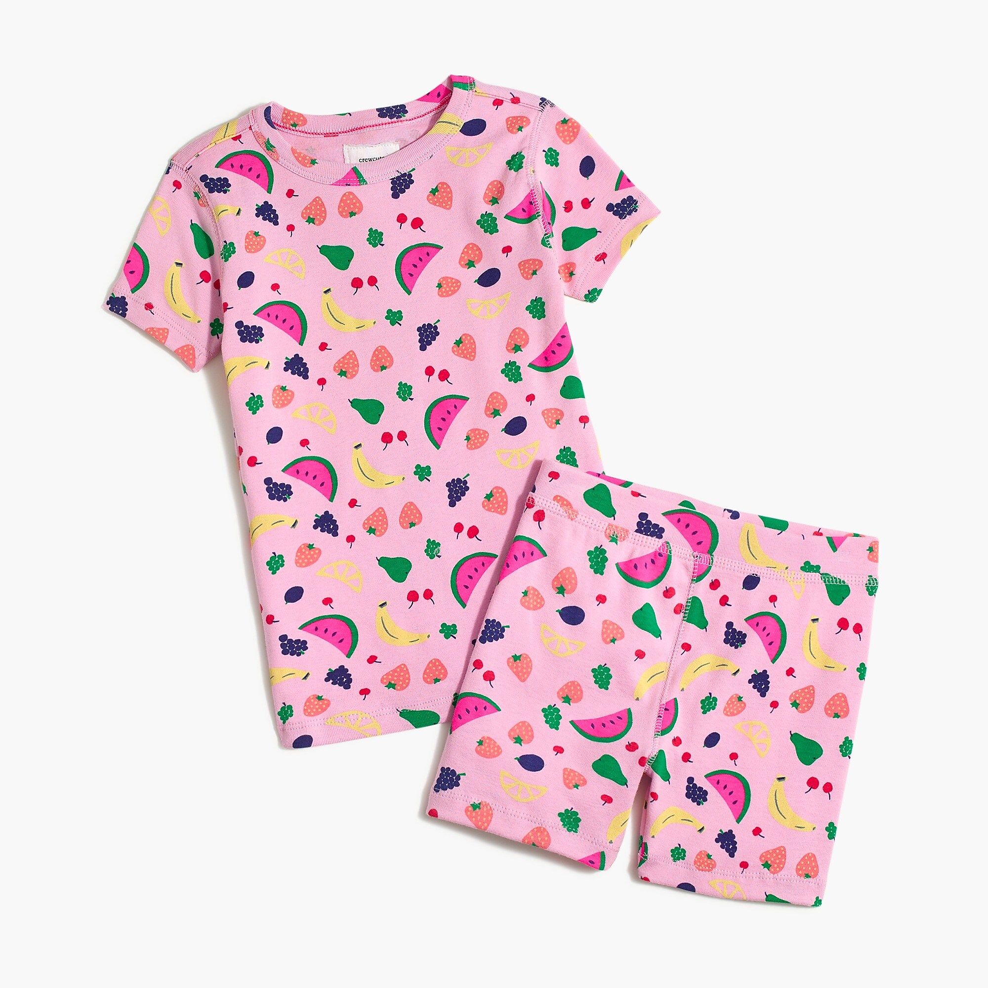 Girls' short-sleeve fruit sleep set | J.Crew Factory