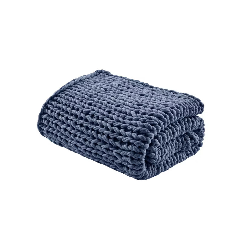 50"x60" Chunky Double Knit Handmade Throw Blanket | Target