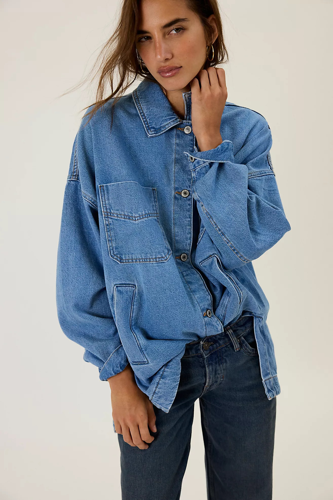 We The Free Madison City Denim Jacket | Free People (Global - UK&FR Excluded)