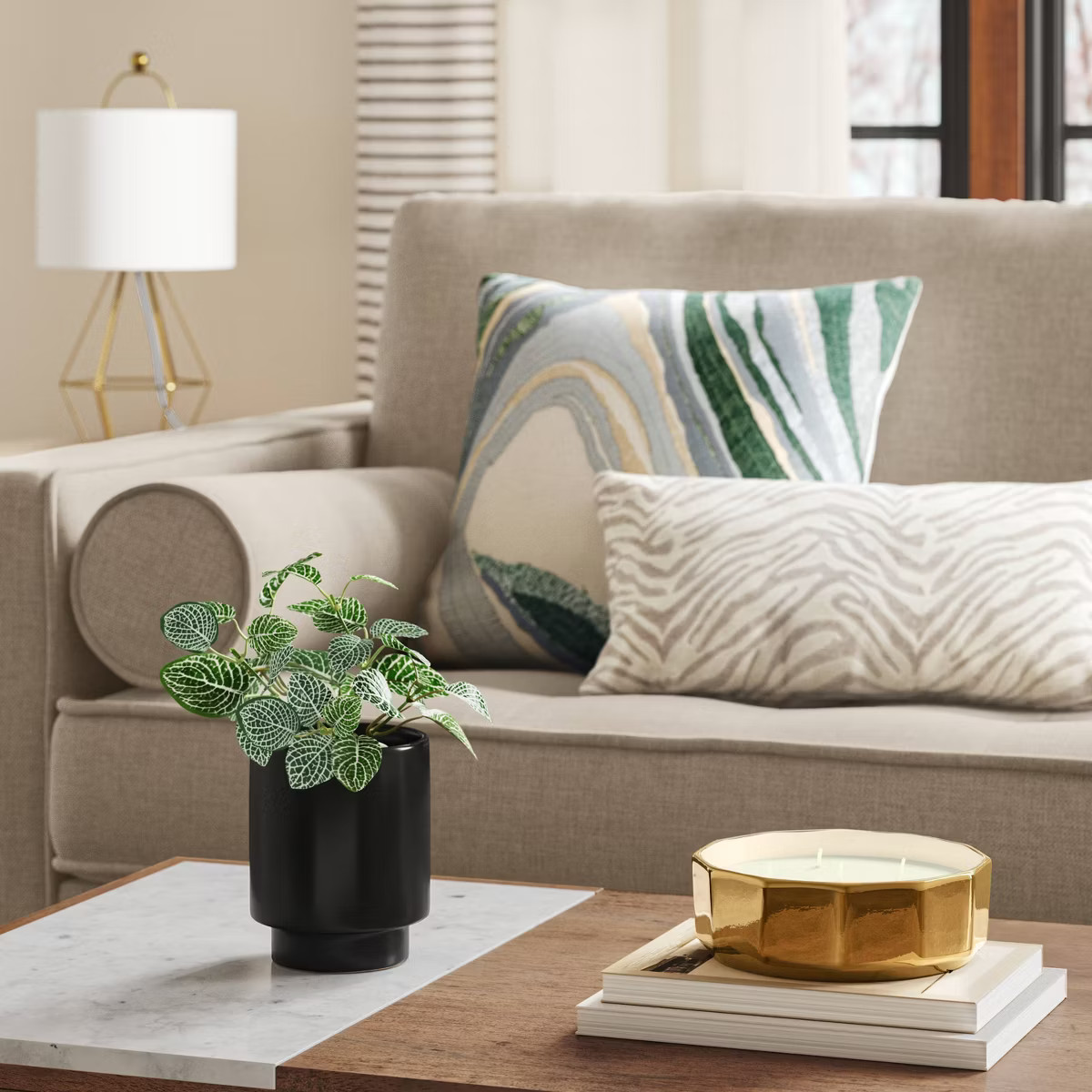 Ceramic Planter Matte Black - Threshold™ | Target